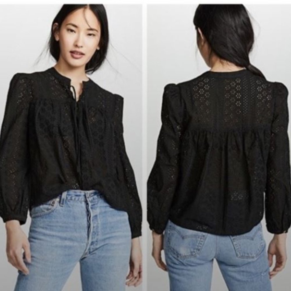 Madewell Eyelet Blouse